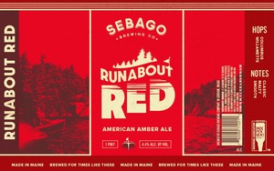 Sebago Brewing Co Runabout Red