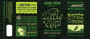 Central Waters Brewing Co. Little Dots India Pale Ale March 2022