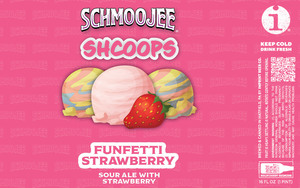 Imprint Beer Co. Schmoojee Shcoops Funfetti Strawberry