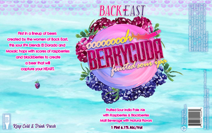 Back East Brewing Berrycuda March 2022