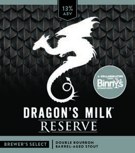 New Holland Brewing Co. Dragon's Milk Reserve Brewer's Select Double Bourbon Barrel-aged Stout
