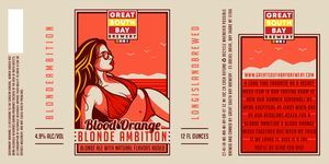 Great South Bay Brewery Blood Orange Blonde Ambition April 2022