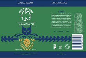 Limited Release Kiitos Brewing India Pale Ale 