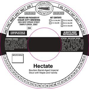 Cigar City Brewing Hectate March 2022