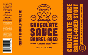 Gallery Series No. 049 Chocolate Sauce Barrel Aged Flavored Stout