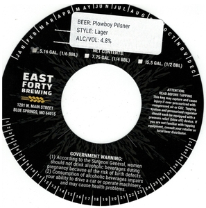 Plowboy Pilsner 