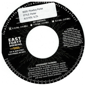 Plowboy Porter 