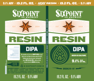 Sixpoint Brewery Resin