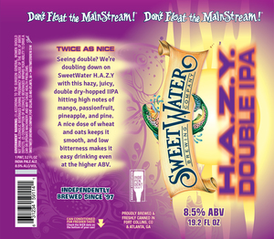 Sweetwater H.a.z.y. Double IPA