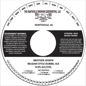 Brother Joseph Belgian Style Dubbel Ale 