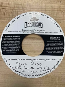 Common Roots Brewing Company Agave Oasis
