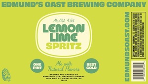 Edmund's Oast Brewing Company Lemon Lime Spritz