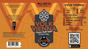 Well Crafted Beer Company Volk Vienna