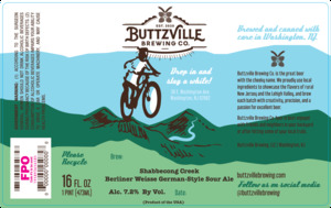 Buttzville Brewing Co Shabbecong Creek March 2022