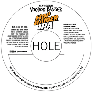 New Belgium Voodoo Ranger Hop Raider IPA