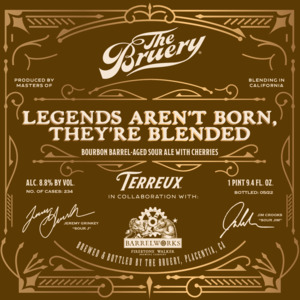 The Bruery Legends Aren't Born, They're Blended