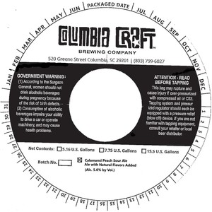 Columbia Craft Calamansi Peach