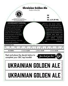 Saugatuck Brewing Co. Ukrainian Golden Ale
