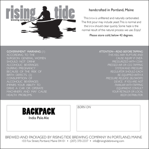 Rising Tide Brewing Company Backpack
