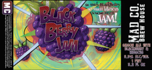 Mad Co Brew House Blackberry Jam March 2022