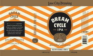 Dream Cycle IPA With Orange And Vanilla March 2022