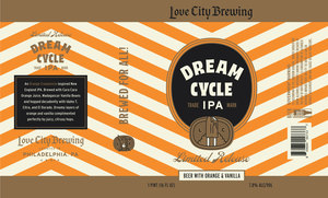 Dream Cycle IPA With Orange And Vanilla