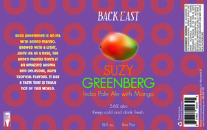 Back East Brewing Suzy Greenberg March 2022