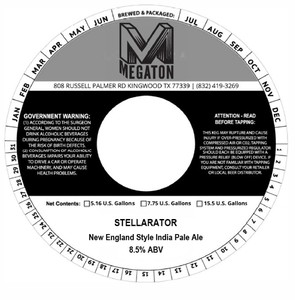 Stellarator New England Style India Pale Ale March 2022