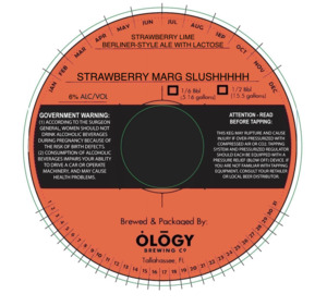 Ology Brewing Co. Strawberry Marg Slushhhhh March 2022