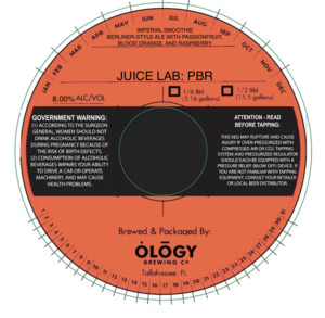 Ology Brewing Co. Juice Lab: Pbr