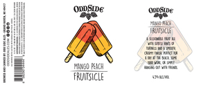 Odd Side Ales Mango Peach Fruitsicle