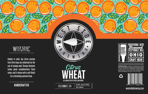 West Side Brewing Citrus Wheat March 2022