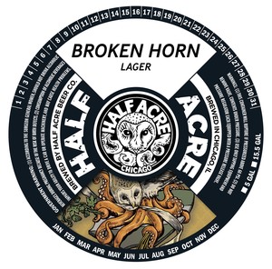 Half Acre Beer Co. Broken Horn March 2022