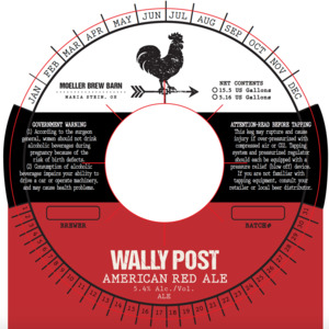 Wally Post American Red Ale March 2022