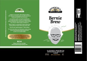 Minocqua Brewing Company Bernie Brew March 2022