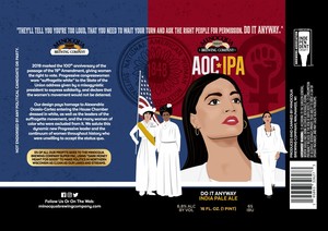 Minocqua Brewing Company Aoc IPA March 2022