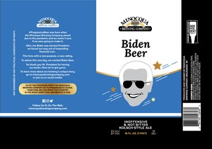 Minocqua Brewing Company Biden Beer