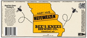 Bee's Knees Brewing Company LLC Hazy Hive Hefeweizen