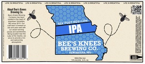 Bee's Knees Brewing Company LLC Six Feet Bee-low IPA