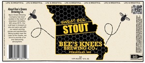 Bee's Knees Brewing Company LLC Sweat Bee Stout March 2022