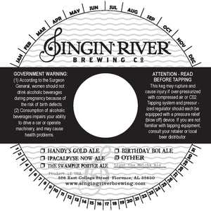 Singin' River Brewing Co March 2022