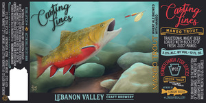 Lebanon Valley Craft Brewery Casting Lines: Mango Trout