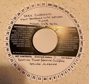 Resting Pulse Brewing Company Dark Currents