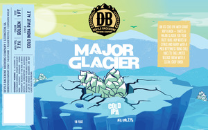 Devils Backbone Major Glacier March 2022