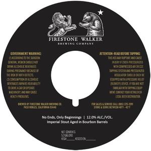 Firestone Walker Brewing Company No Ends, Only Beginnings
