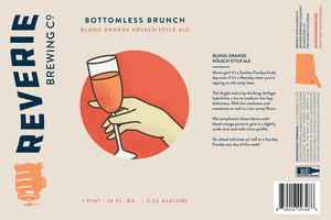 Reverie Brewing Company Bottomless Brunch