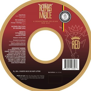 King Mule Red Ale March 2022