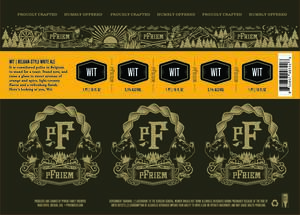 Pfriem Family Brewers Wit Belgian-style White Ale