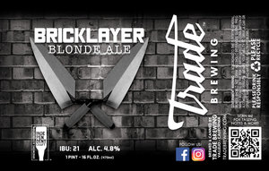 Trade Brewing Bricklayer Blonde Ale
