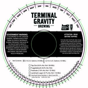 Terminal Gravity Brewing Hop Vault Series Number 2